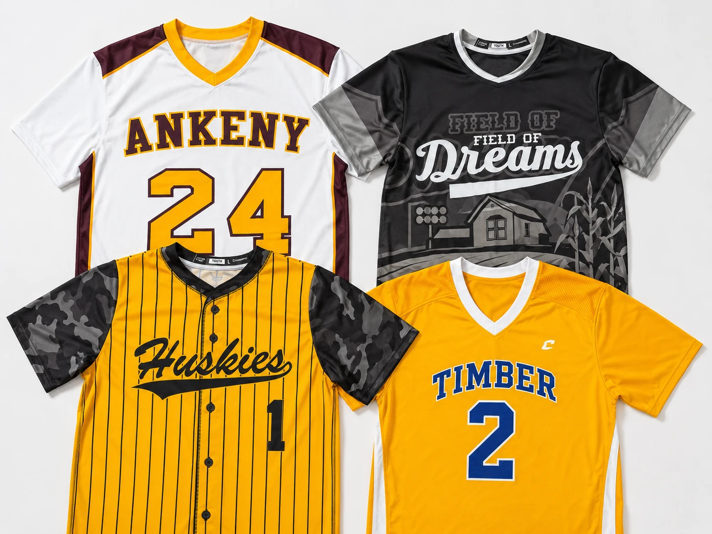 Fully sublimated custom team jerseys
