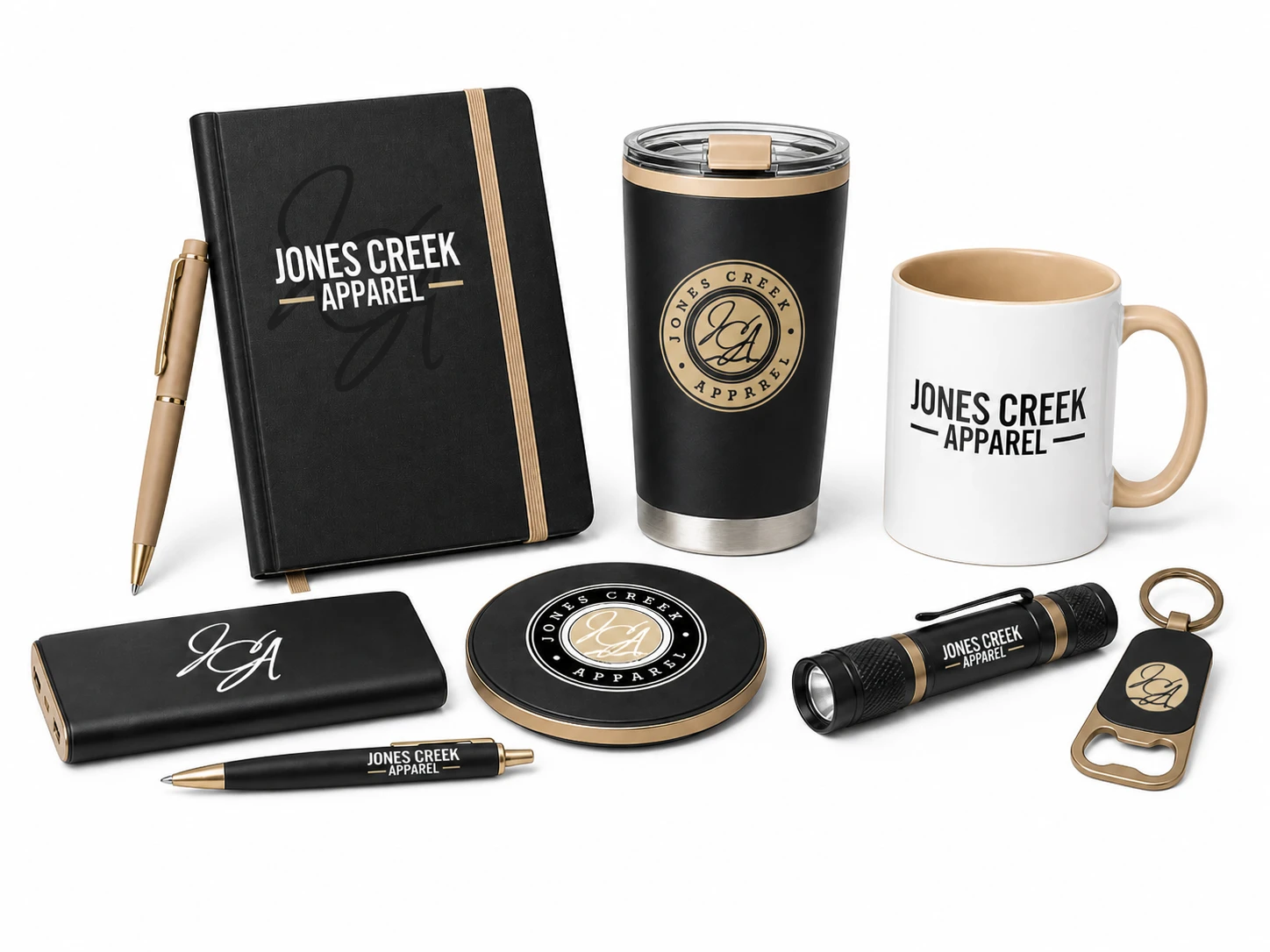 Branded promotional products display